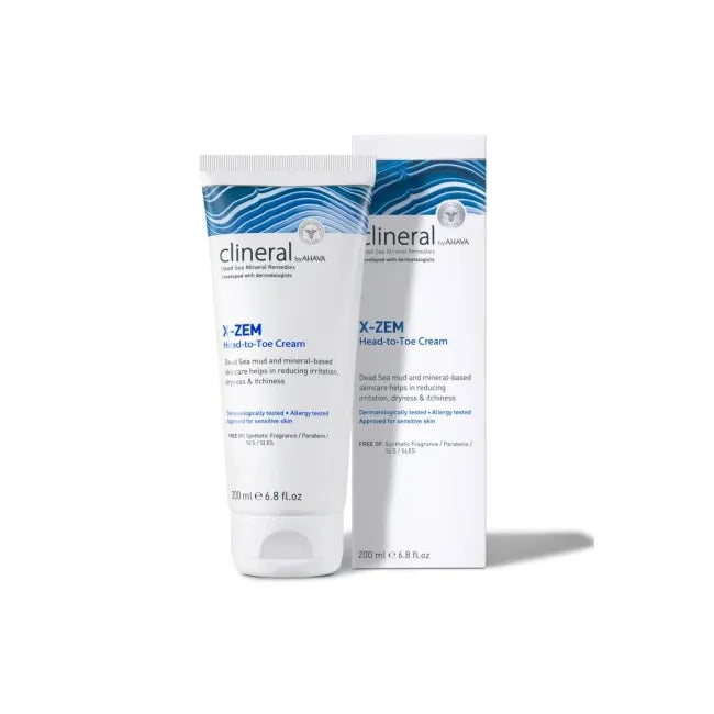 CLINERAL X-ZEM Head to Toe Cream 200ml.
