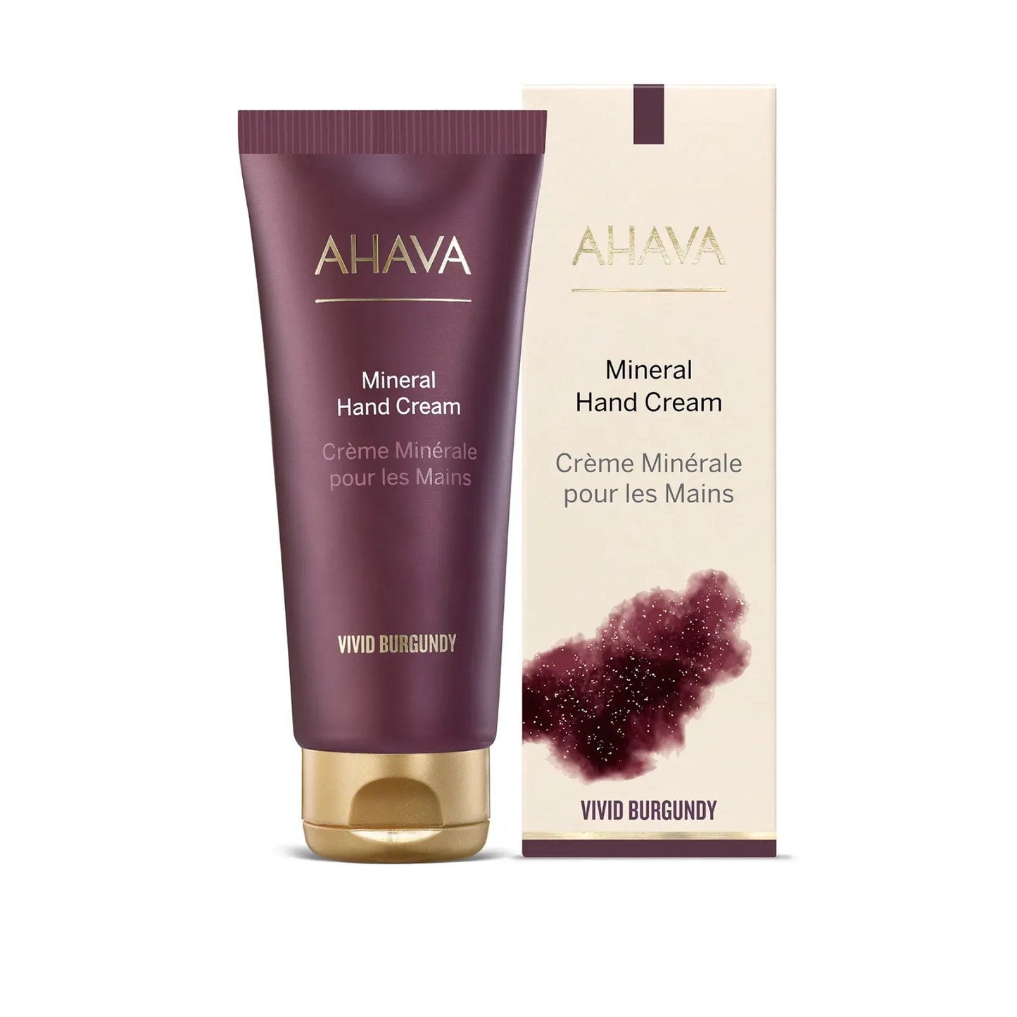 AHAVA Vivid Burgundy Mineral Hand Cream 100ml