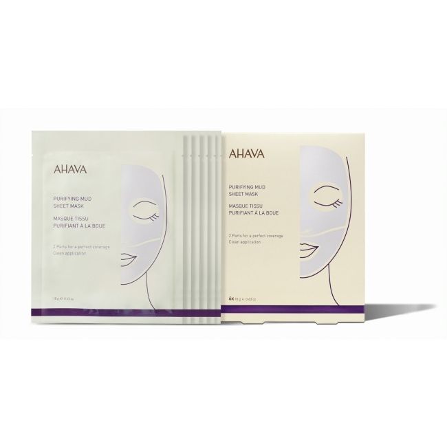 AHAVA - Rensende "Mud Sheet" Maske -1stk.