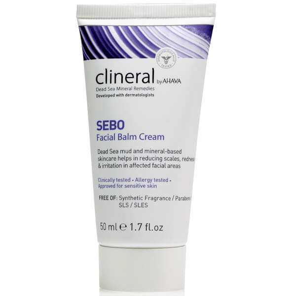 CLINERAL - SEBO - Ansikts Balsam/Facial Balm (For deg med Seborrhea) - 50ml.