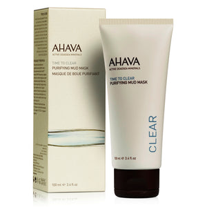 AHAVA - Time to Clear - Rensende Mud Maske/Purifying Mud Mask - 100ml.