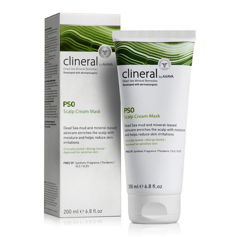 CLINERAL - PSO Balsam/Scalp Cream Mask (For deg med Psoriasis) - 200ml.