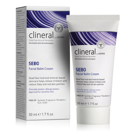 CLINERAL - SEBO - Ansikts Balsam/Facial Balm (For deg med Seborrhea) - 50ml.