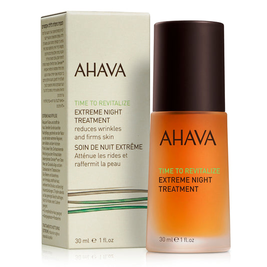 Ahava - Time to Revitalize -Extrem Night Treatment - Extreme Serien for Hud som trenger å bli fastere.