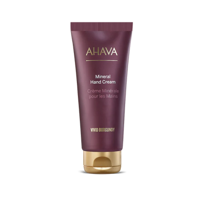 AHAVA - Vivid Burgundy - Mineral Hand Cream - 100ml.