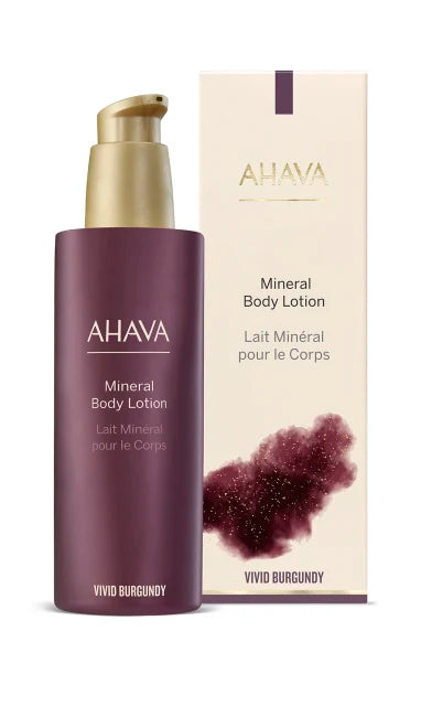 AHAVA - Vivid Burgundy Mineral Body Lotion - 250ml.