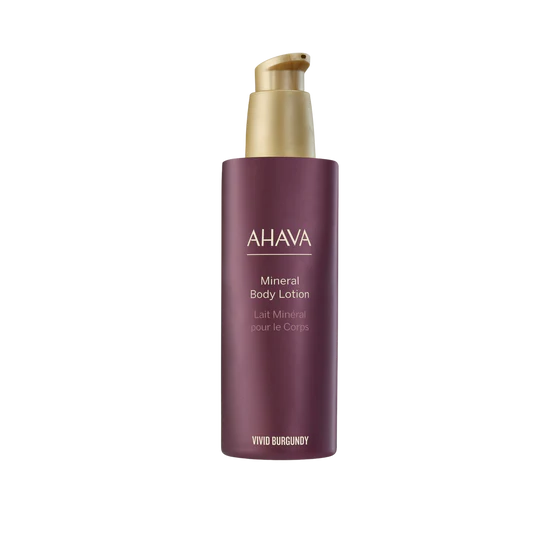 AHAVA - Vivid Burgundy Mineral Body Lotion - 250ml.