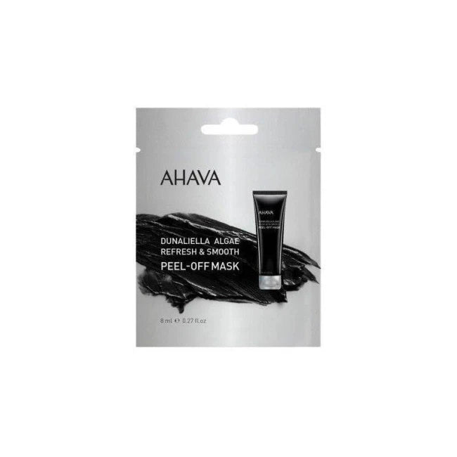 Ahava dunaliella algae refresh & smooth PEEL-OFF MASK 8ml