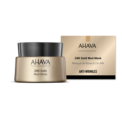 AHAVA - 24 K GOLD Mineral Mud Mask 50 ml.