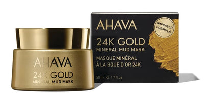 AHAVA - 24 K GOLD Mineral Mud Mask 50 ml.