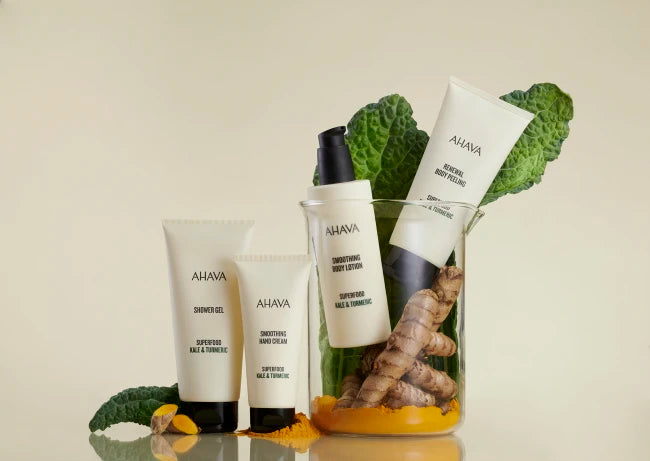 AHAVA - Kale & Turmeric Renewal Body Peeling - 200ml.