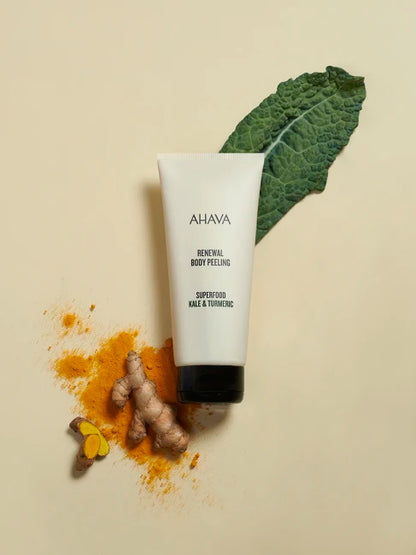 AHAVA - Kale & Turmeric Renewal Body Peeling - 200ml.