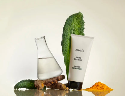 AHAVA - Kale & Turmeric Renewal Body Peeling - 200ml.