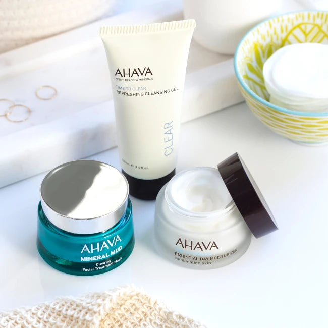 AHAVA - Time to Hydrate - Essential Day Moisturizer (Dagkrem), Fet Hud (Combination Skin) - 50ml