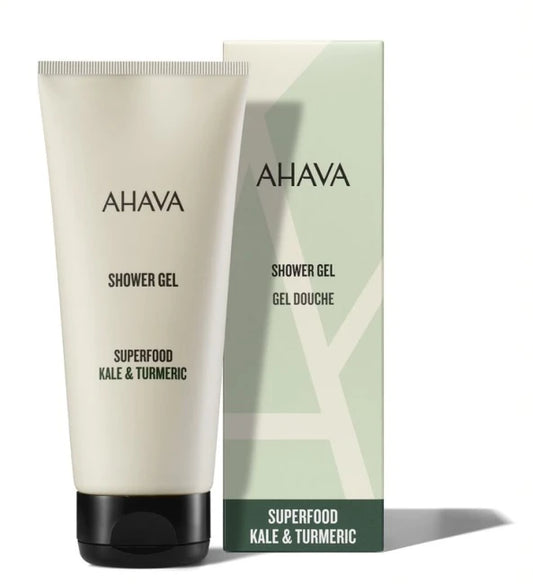 AHAVA - Kale & Turmeric Shower Gel - 200ml.