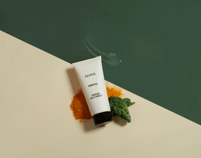 AHAVA - Kale & Turmeric Shower Gel - 200ml.