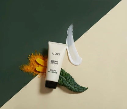 AHAVA - Kale & Turmeric Smoothing Hand Cream - 100ml.