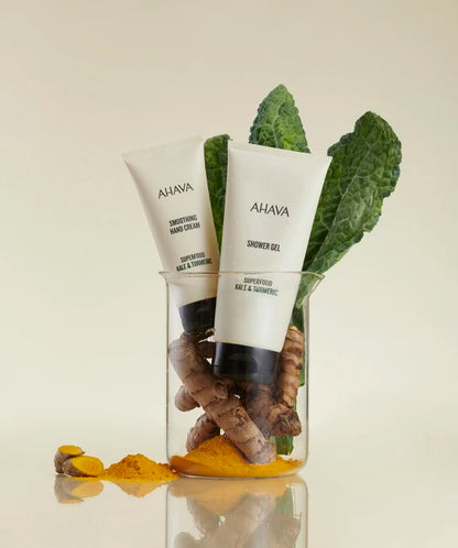 AHAVA - Kale & Turmeric Smoothing Hand Cream - 100ml.