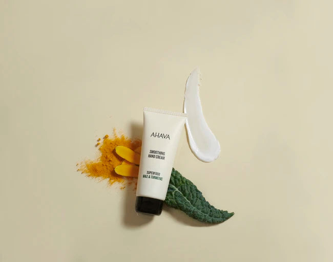 AHAVA - Kale & Turmeric Smoothing Hand Cream - 100ml.