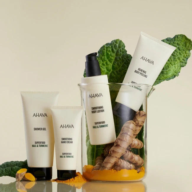 AHAVA - Kale & Turmeric Smoothing Hand Cream - 100ml.