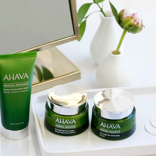 AHAVA - Mineral Radiance - Nedstressende Nattkrem (Overnight Skin De-Stressing Cream) - 50ml. Nr. 87915065