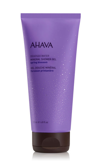 AHAVA - Deadsea Water - Mineralsk Dusjsåpe/Mineral Shower Gel -Spring Blossom - 200mlll.