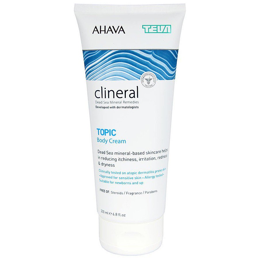 CLINERAL - TOPIC -  Body Cream (For deg med Irritert Hud/Eksem) - 200ml.