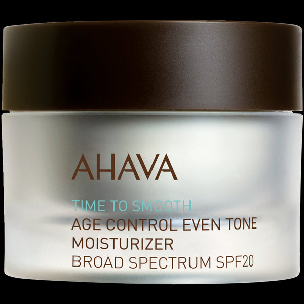 AHAVA - Time To Smooth - Age Control, Even Tone Moisturizer, SPF20 - 50ml.