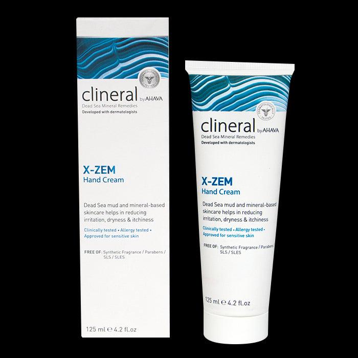 CLINERAL - X-ZEM - Hånd Krem (For deg med Eksem) - 125ml.