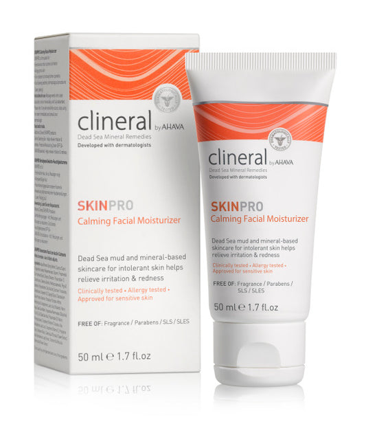 CLINERAL - SKINPRO - Beroligende Ansikts Moisturizer (For deg med Sensitiv Hud) - 50ml.